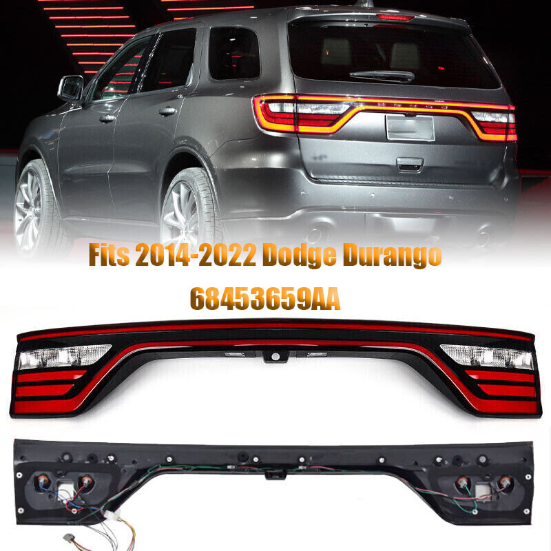 68453659AA LED Tail Light Lamp Liftgate For 2014-2022 Dodge Durango Camera Hole
