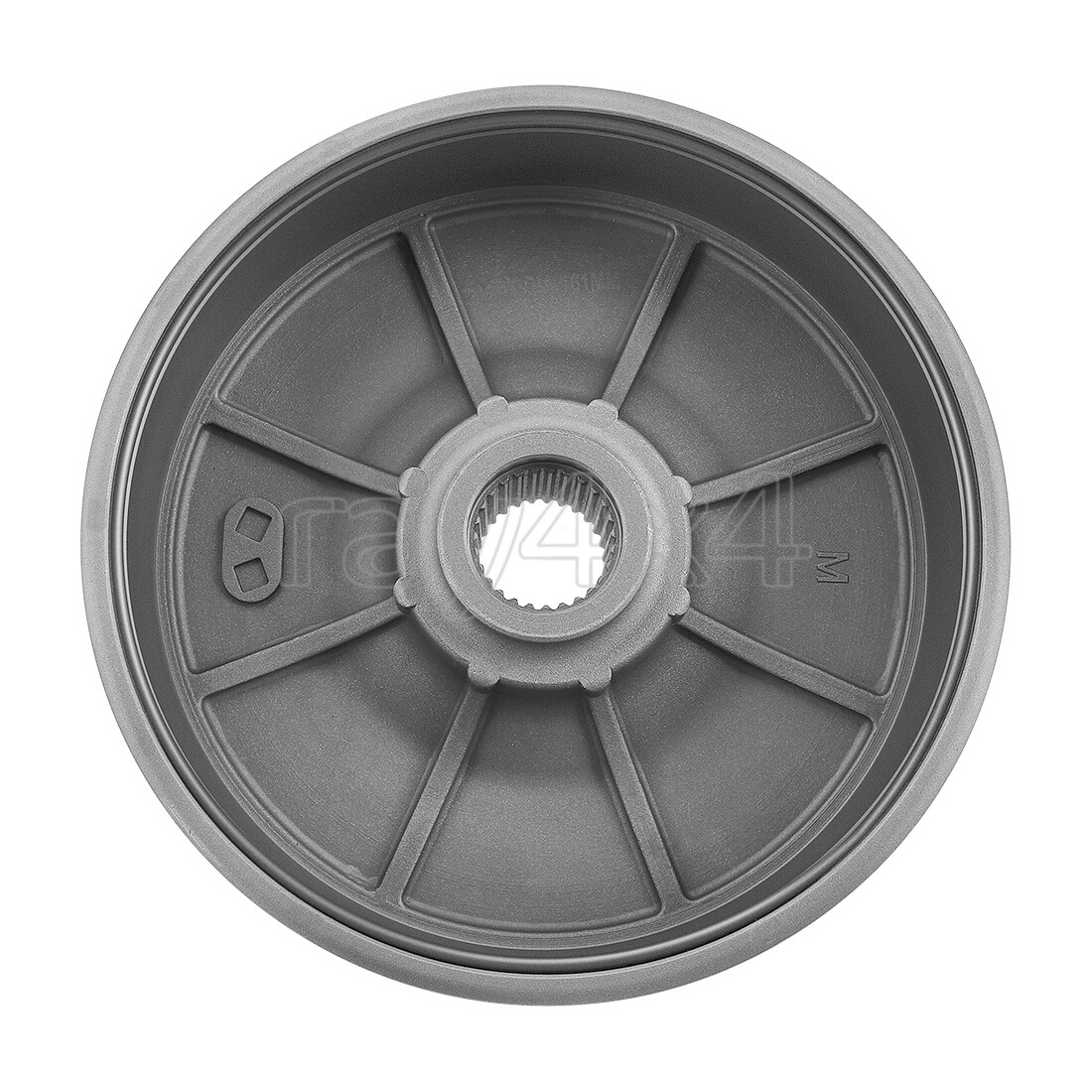 Rear Brake Drum Hub Plate Cover Bearing Seals Kit for Honda TRX400FW 1995-2003