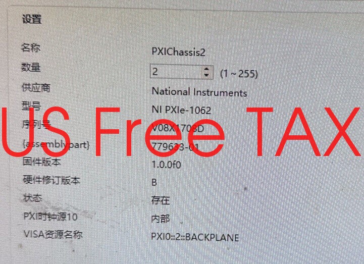 NI PXIE-1062Q National Instruments PXI Chassis - PXIe-1062Q No controller