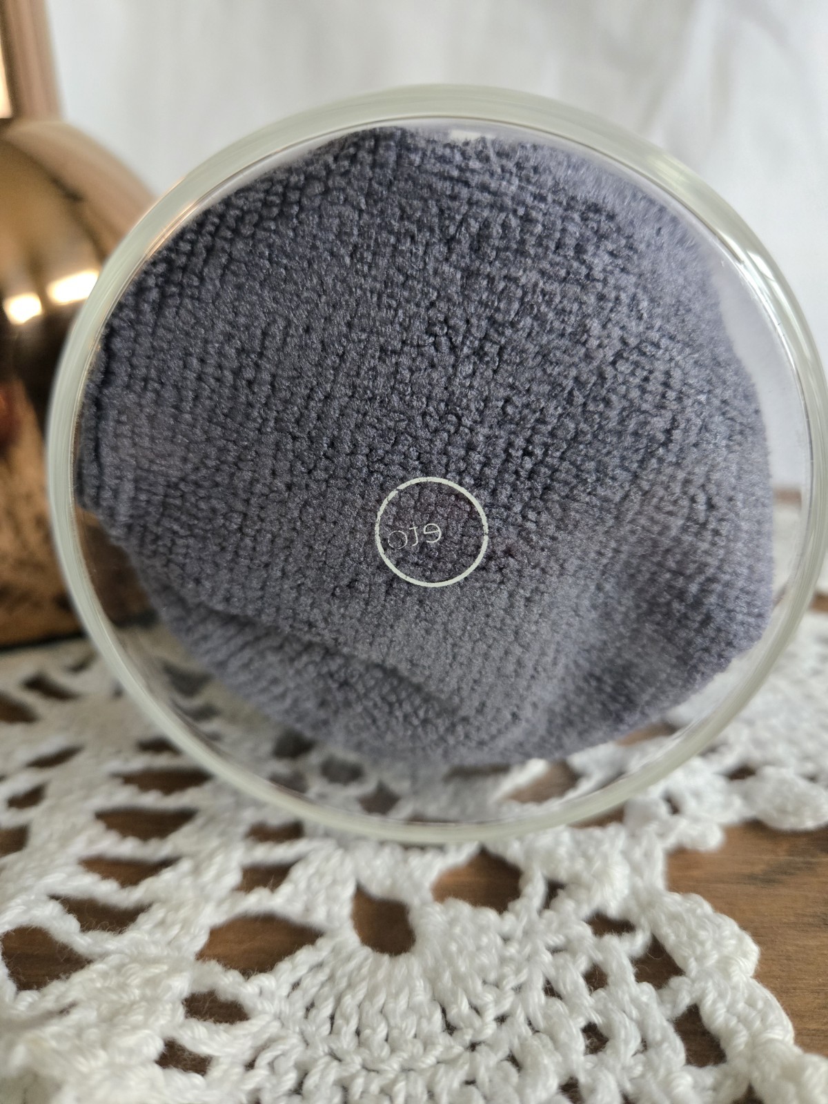 ETO Wine Decanter Copper Mirror Finish 13.8 Inches Tall Airtight