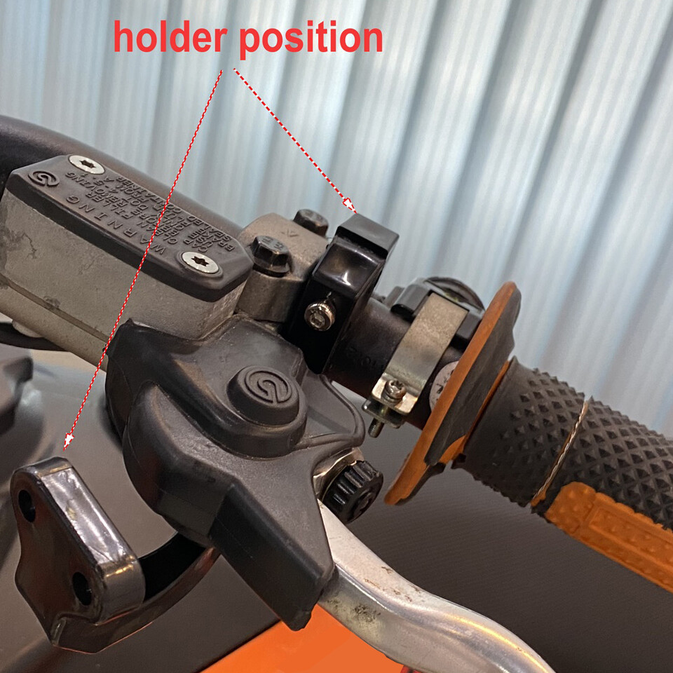 7/8" Handle Bar End Hand Guards Protector Universal For Motorcycle Dirt Bike ATV