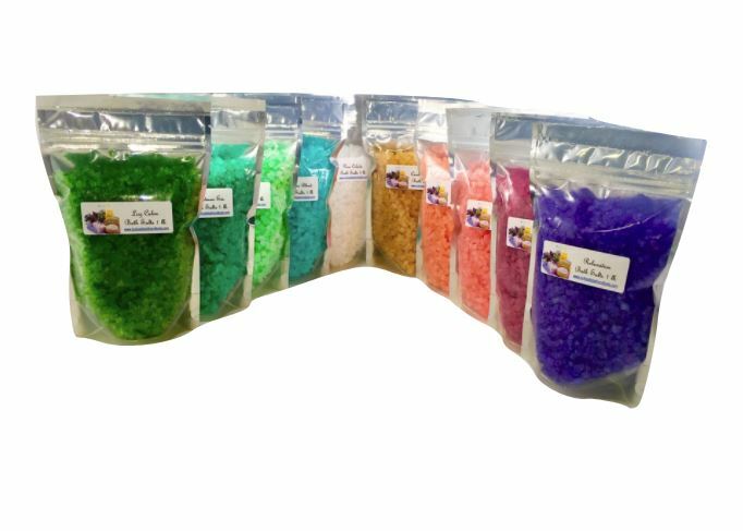 10 (Ten) 1lb Aromatherapy Bath Salts ~ Choose Your Scents ~