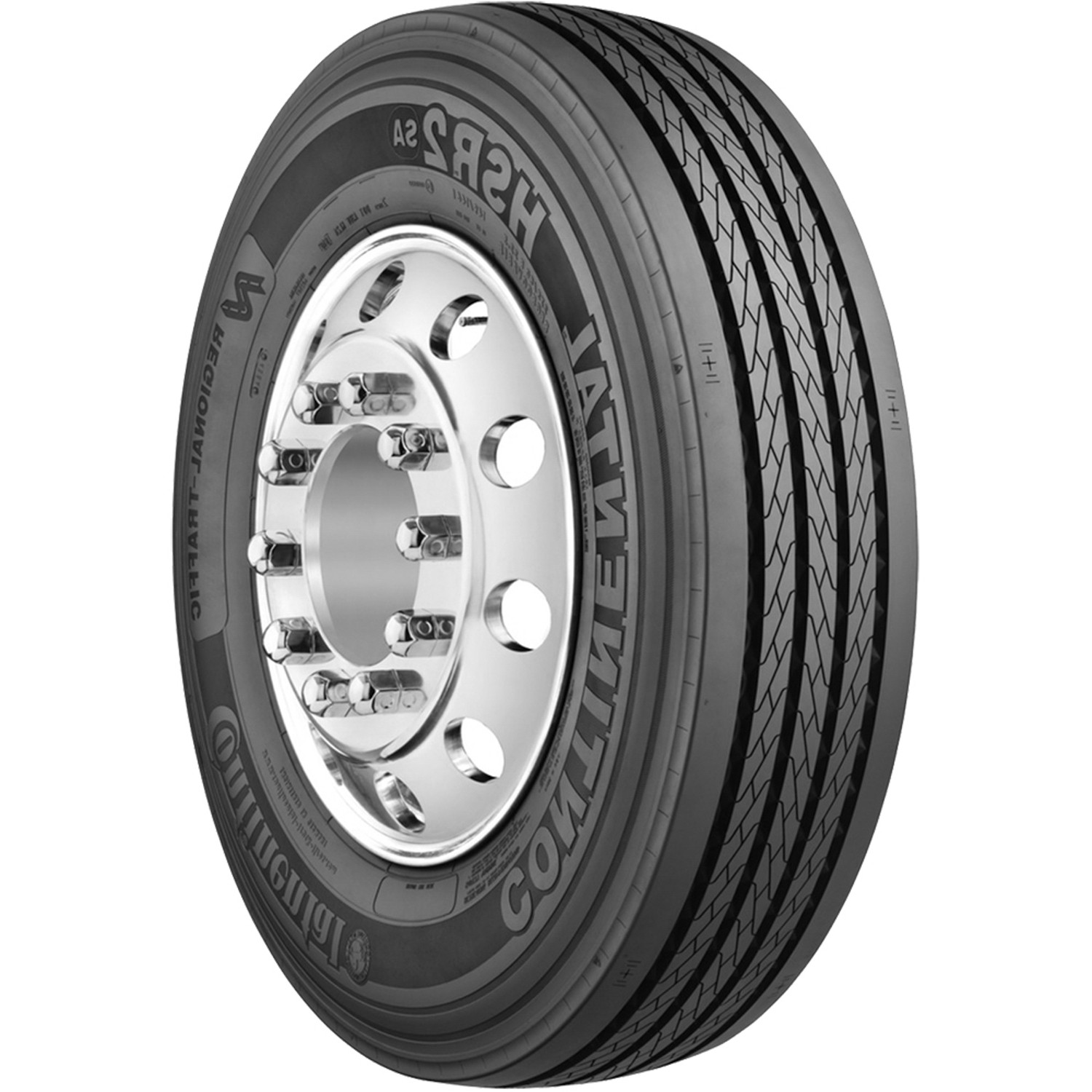 Tire Continental HSR2 SA 275/70R22.5 Load J 18 Ply All Position Commercial