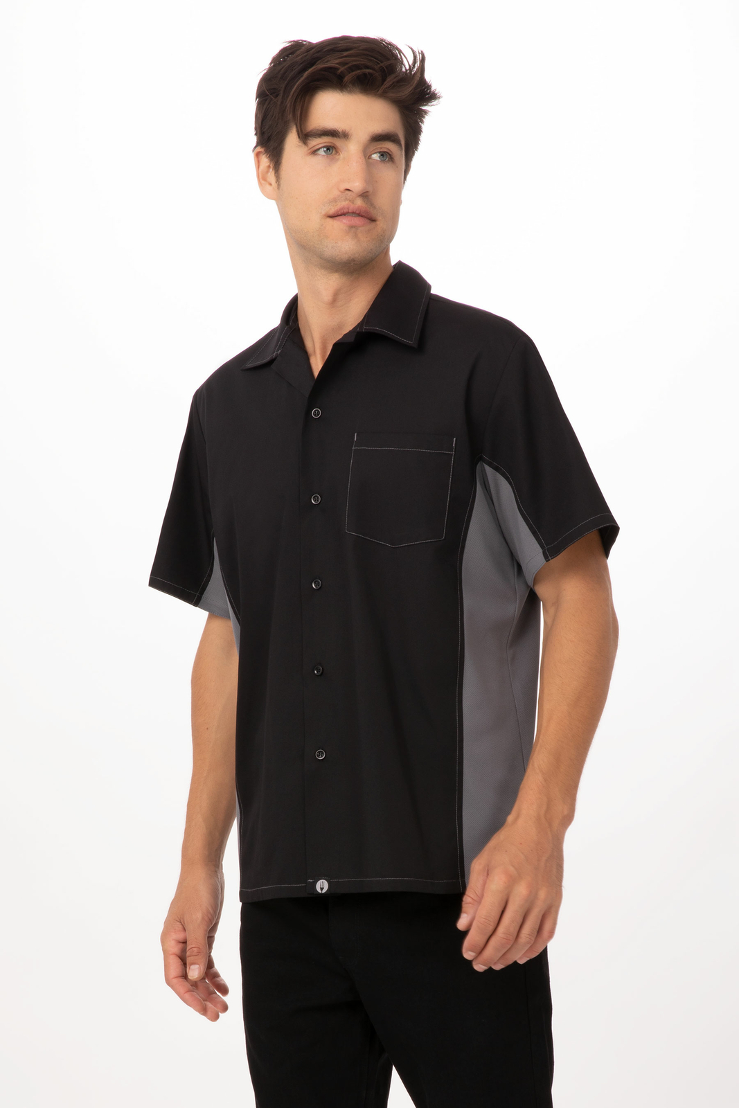 Chef Works Mens Universal Contrast Shirt (CSMC)