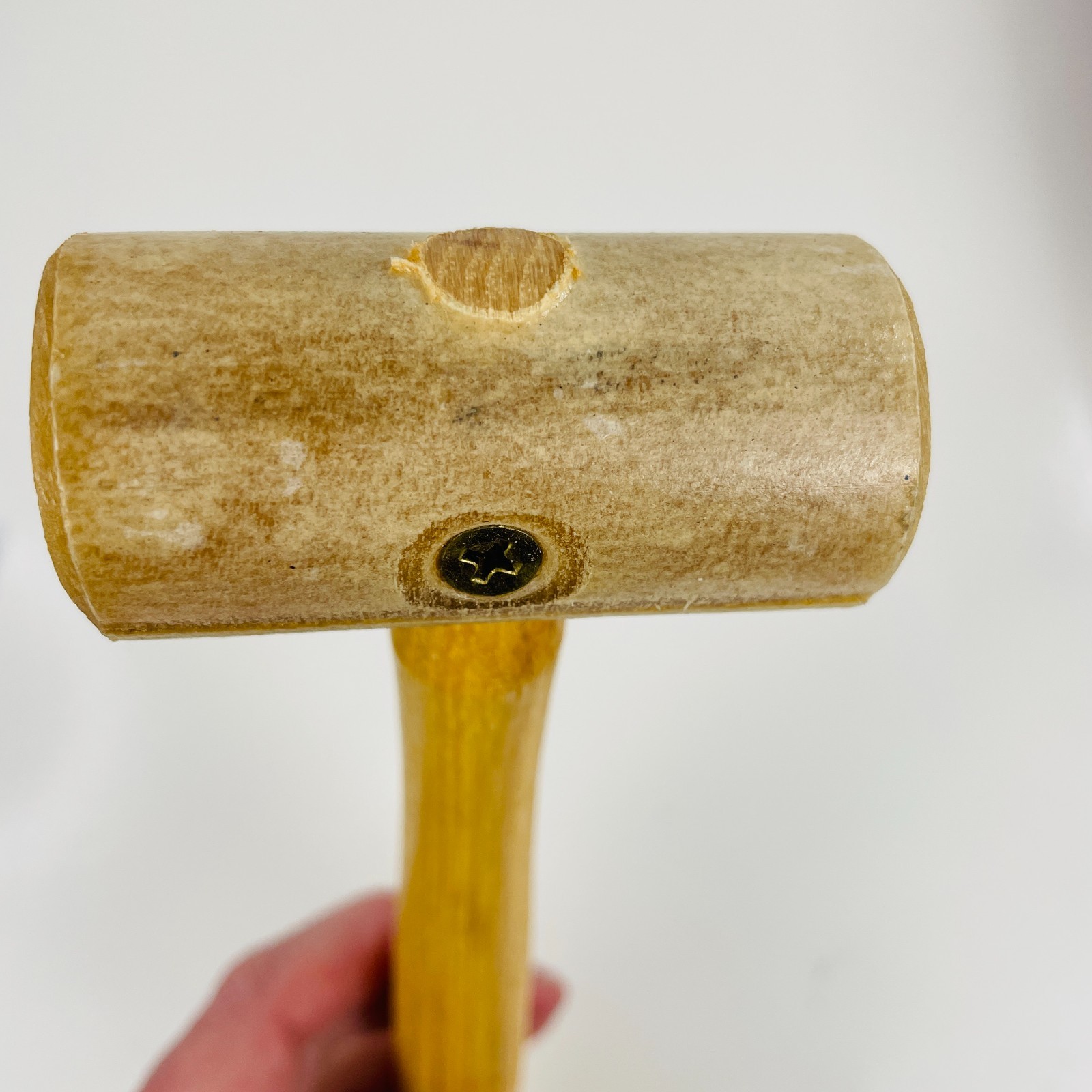 Garland Rawhide Mallet Saco, Maine Jewelry Making Instrument Repair Leatherwork