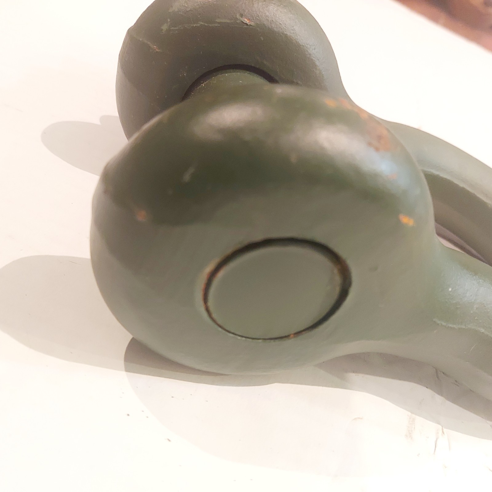 NOS Shackle 9.5T, 1-1/8", 12378642-004, WLL9.5T, 4030-01-391-9599, FMTV