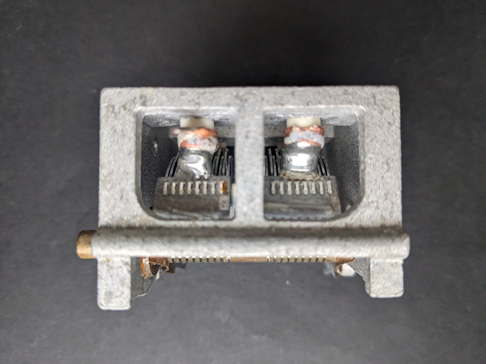 Capacitor Air Variable 2 Section 9-365 pF USSR Lot 1 pcs