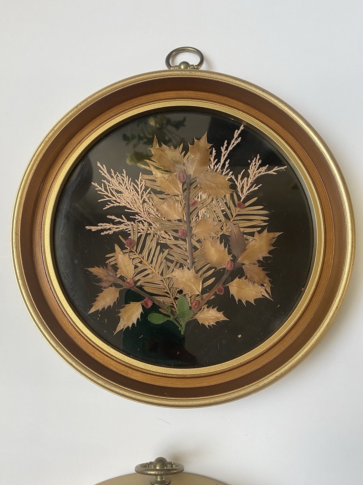 Set of 4 Framed Pressed Flower Art/Wall Decor