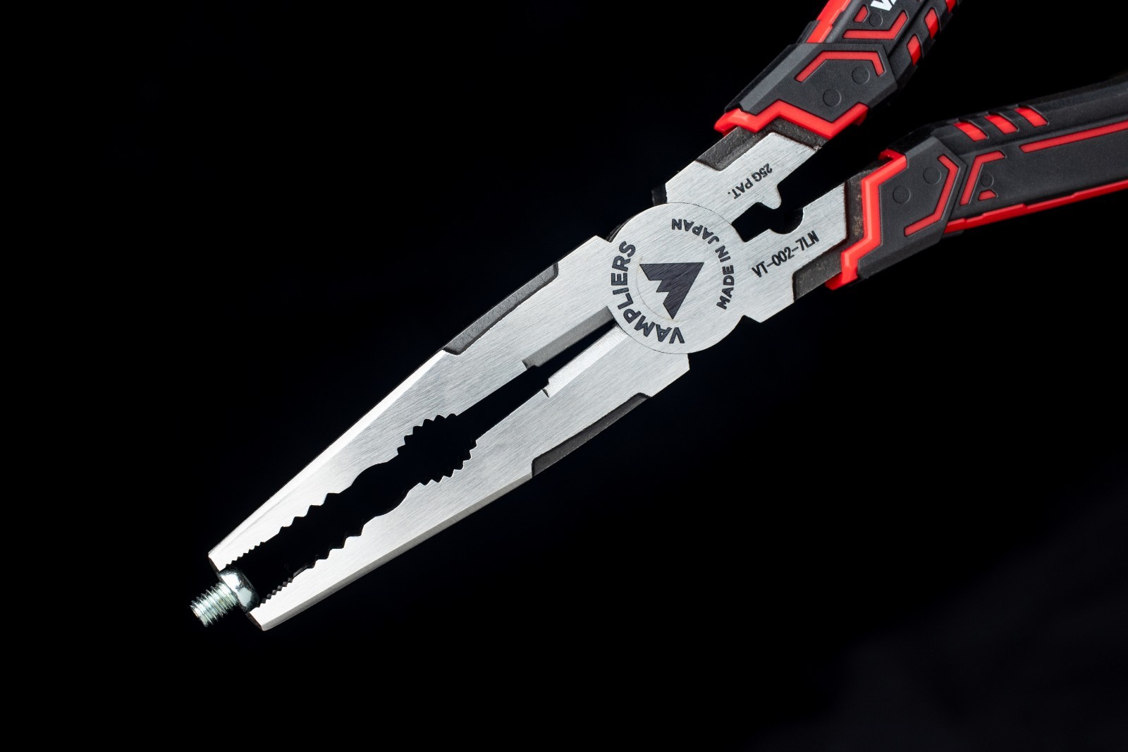 VAMPLIERS CAIMAN 7.5" Screw Extractor Long Nose Pliers W/ Crimper + Wire Cutter