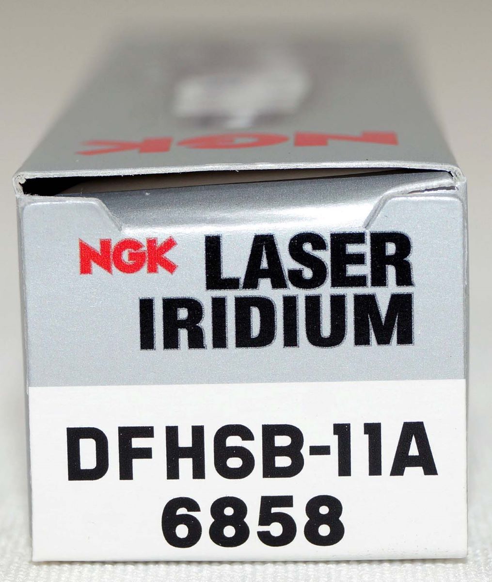 Set of 6 Genuine Authentic NGK 6858 Spark Plugs Laser Iridium DFH6B11A