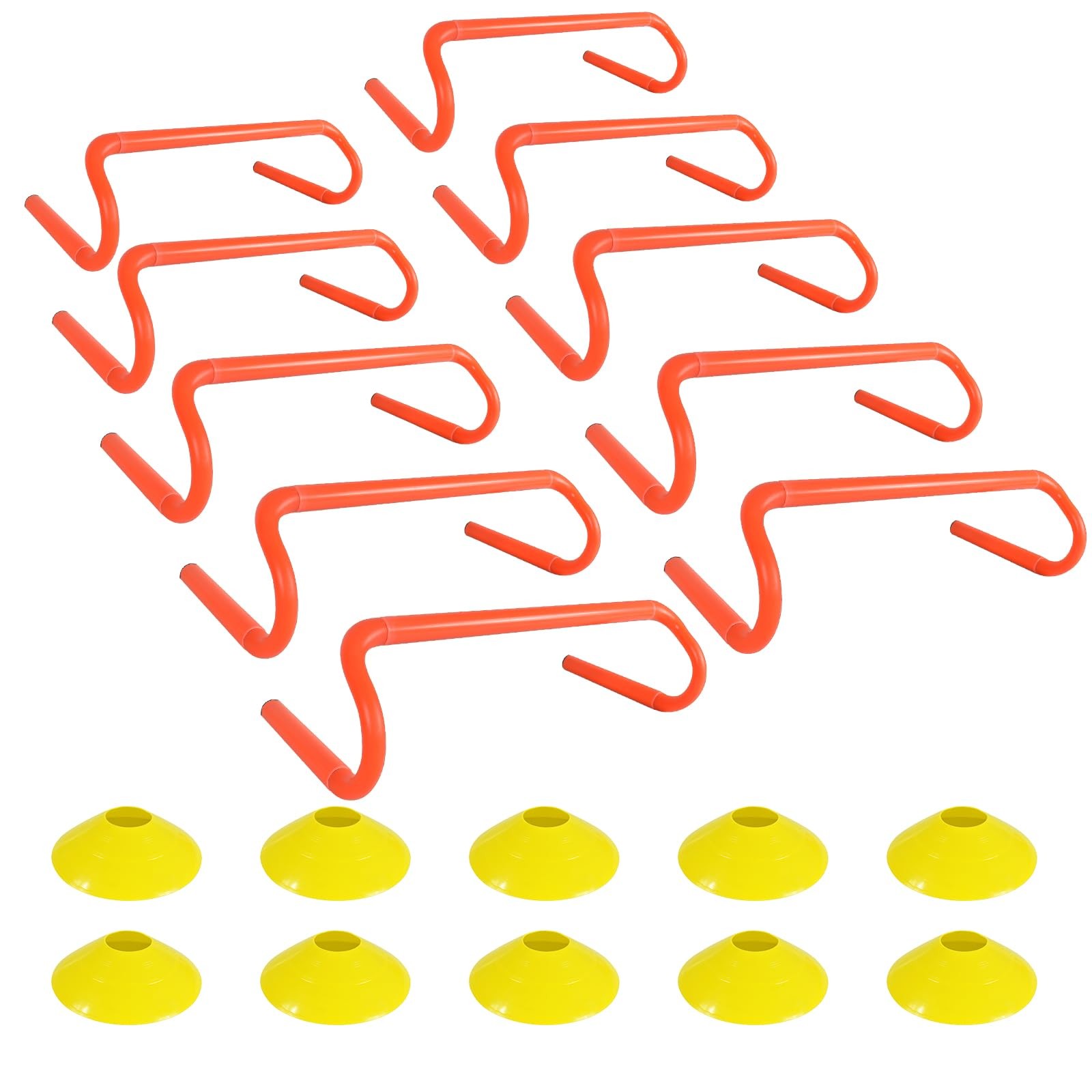 Agility Hurdles Detachable Speed Hurdles Spliced Agility Training Equipment f...