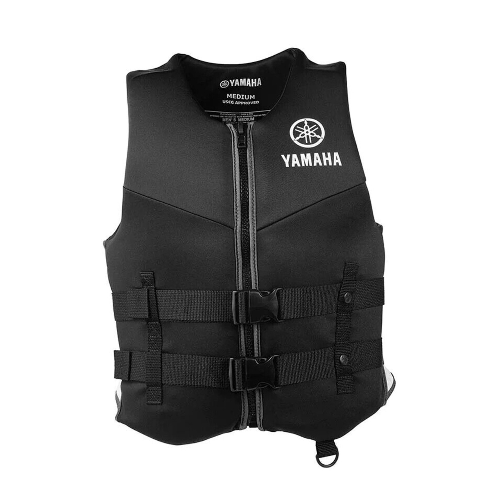 Yamaha New OEM Adult 22VVN Value Neoprene 2-Buckle PFD, Medium, MAR-22VVN-BK-MD