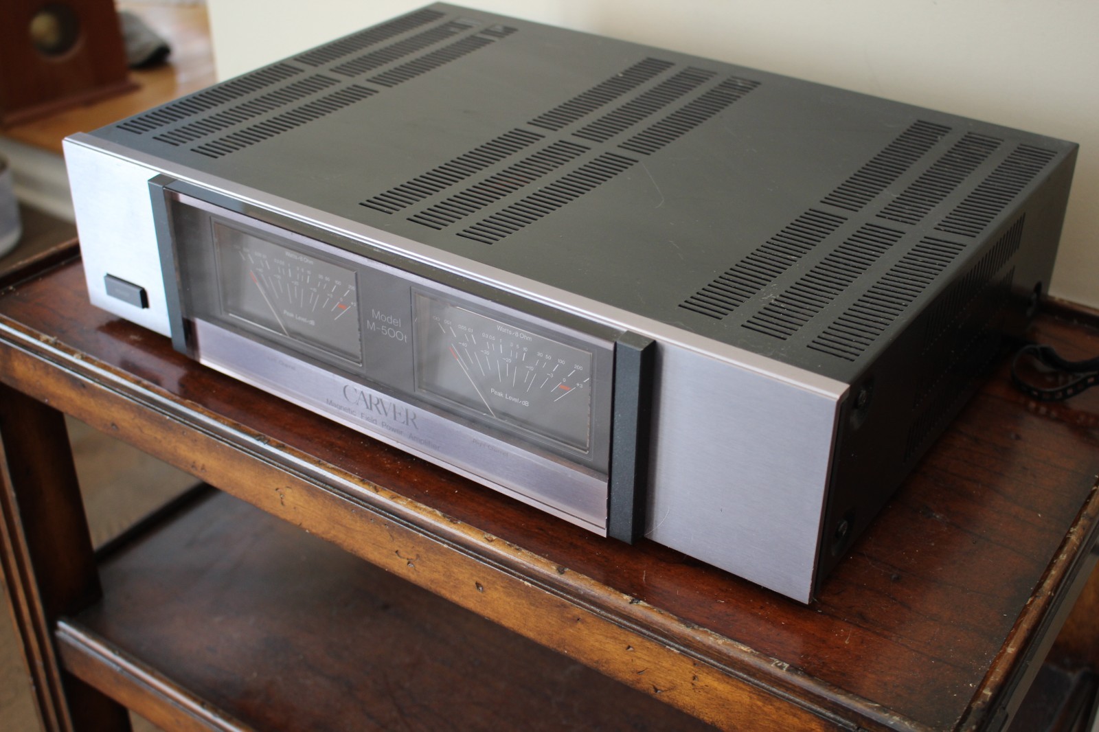 Vintage Carver M-500t Magnetic Field Power Amplifier Amp