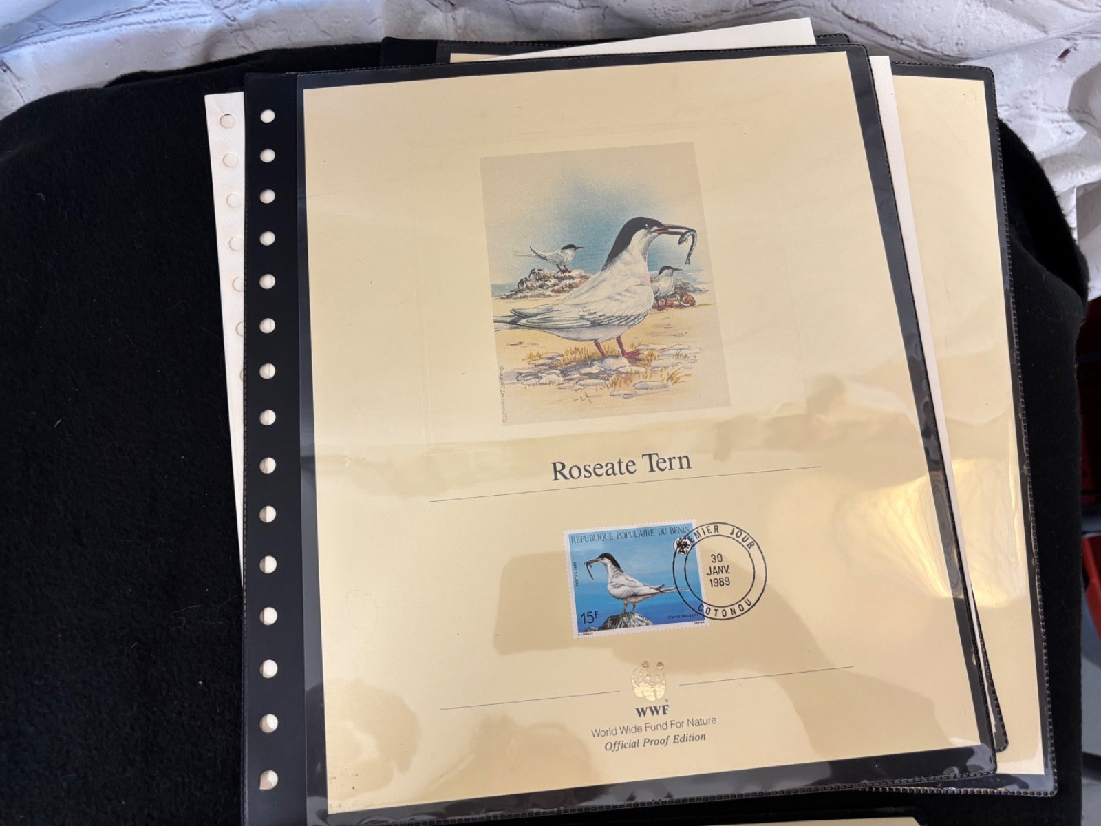 WWF various Official Proof Edition sheets lot