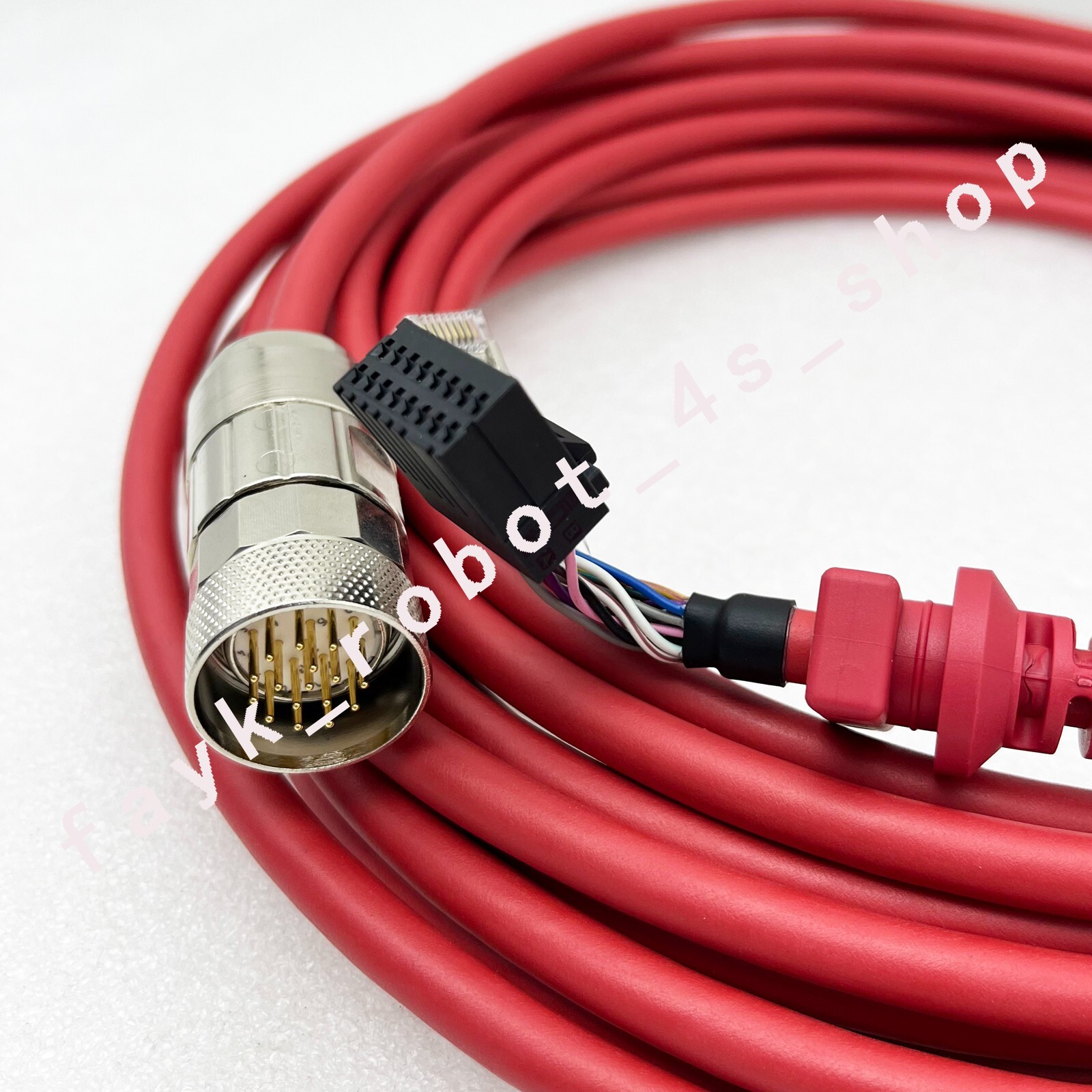 New 3HAC084673-001 10M Teach Pendant connector Cable plug For ABB Teach pendant