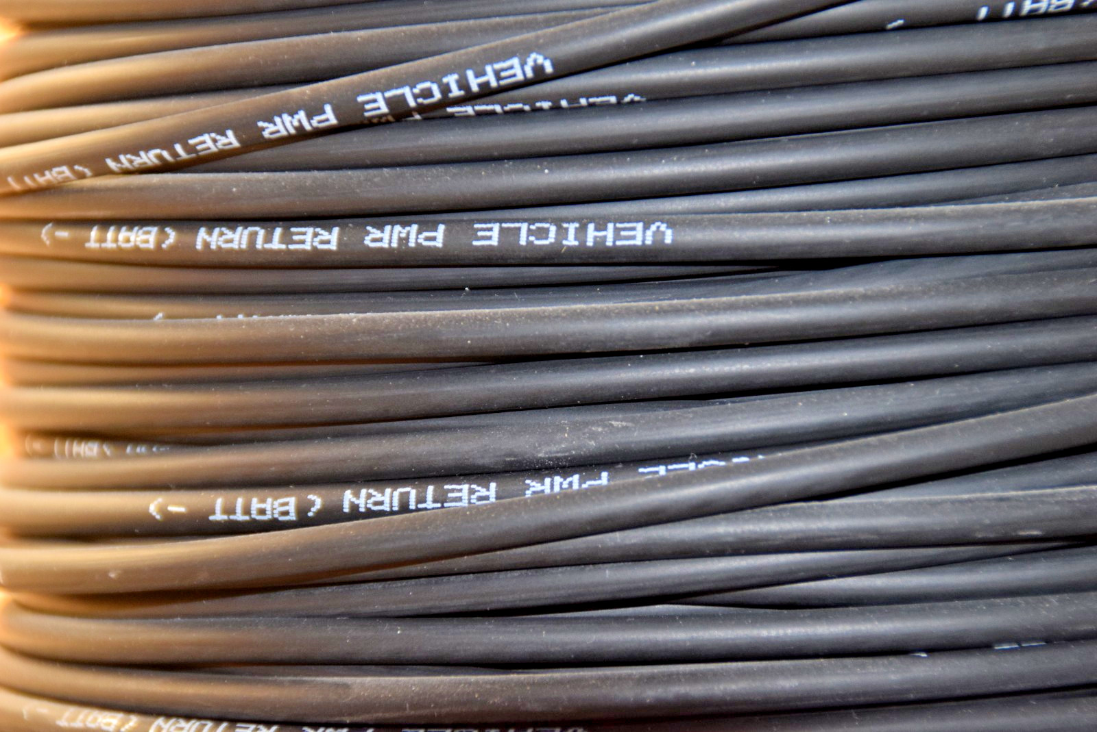 100 ft. Black 8 AWG Hookup Wire, SAE Type GXL Cross-linked FREE SHIP!