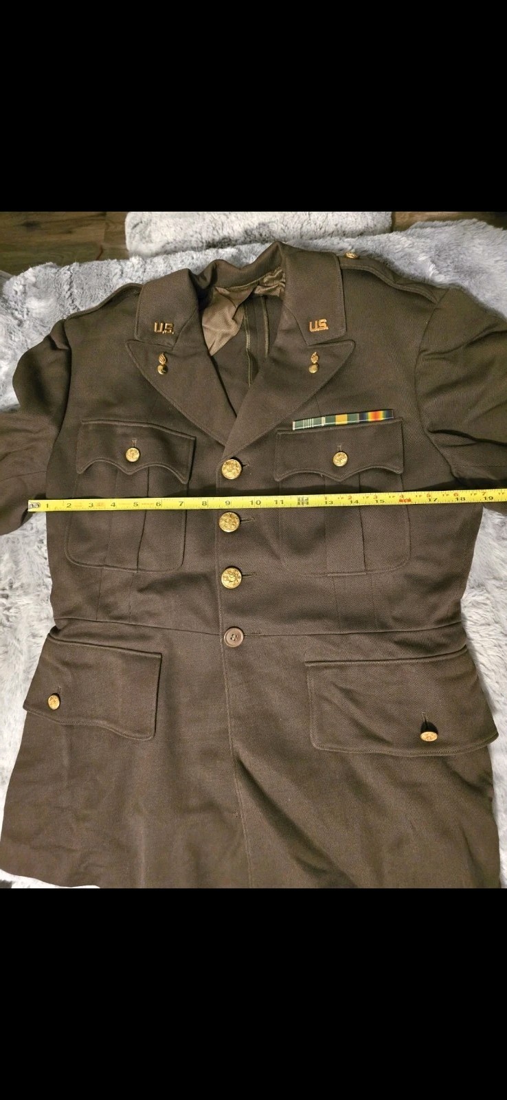 Vintage U.S. Army Pilot Uniform Right Wing Aviator. Original, Historical!
