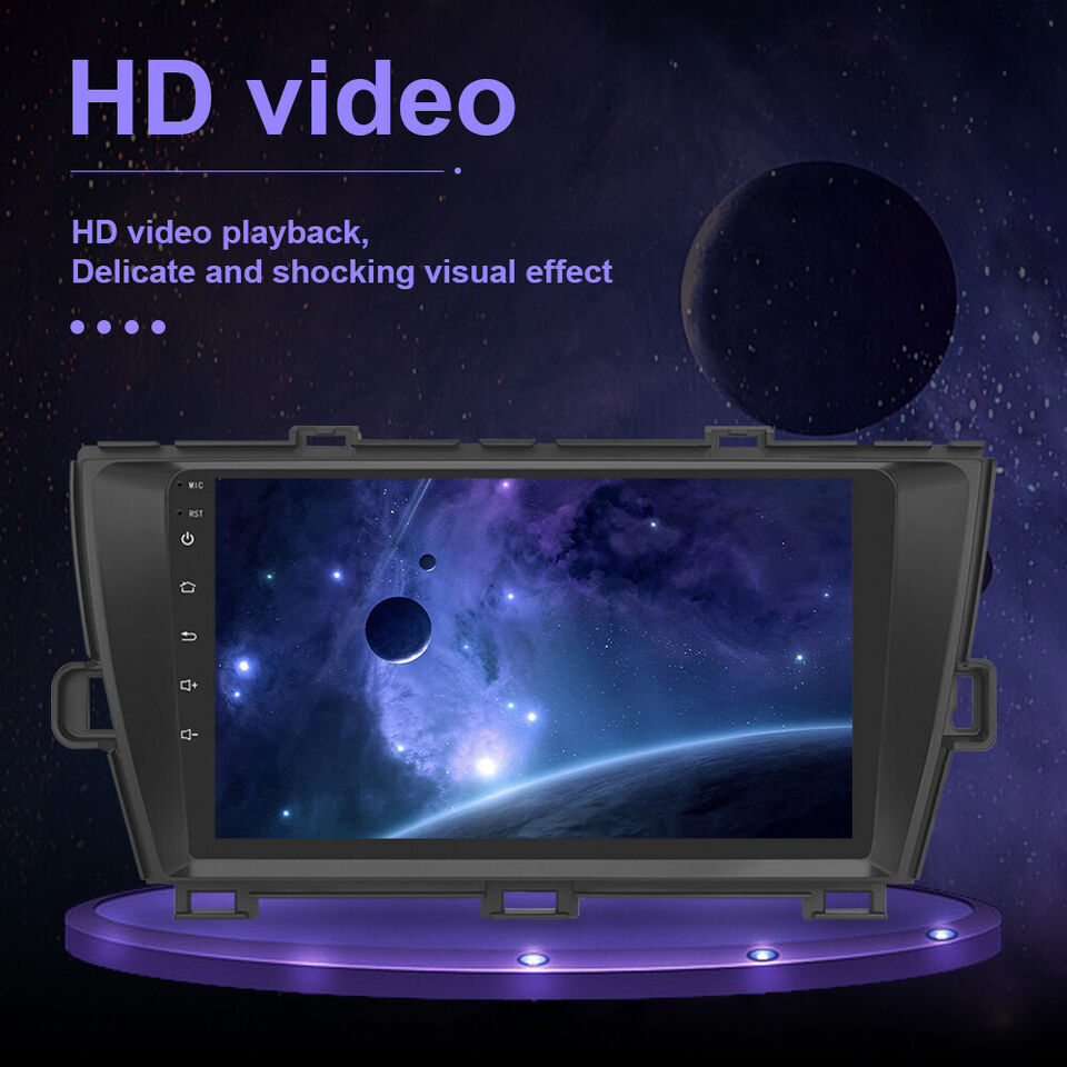 9in 64GB For Toyota Prius 2010-2015 Android 13 Carplay Auto Stereo Radio GPS Nav