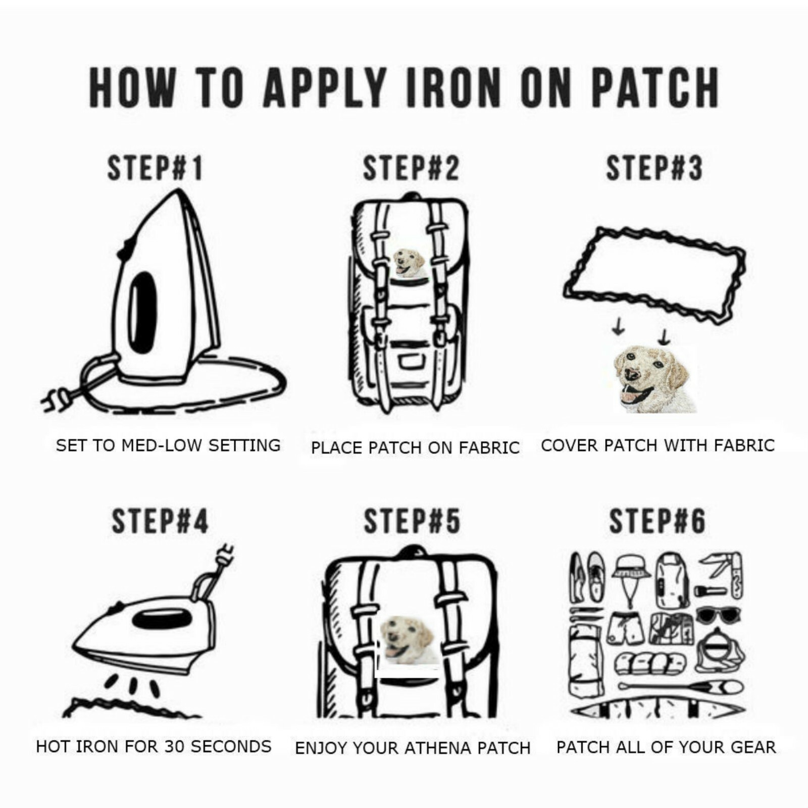 Custom Name Tag Personalized Embroidered Applique Patch Bikers, Uniforms Veteran