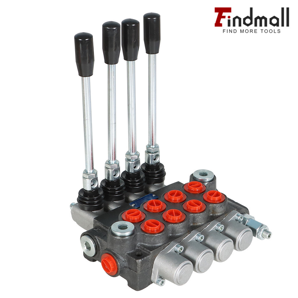 Hydraulic Directional Control Valve 11gpm, Double Acting Cylinder Spool 4 Spool