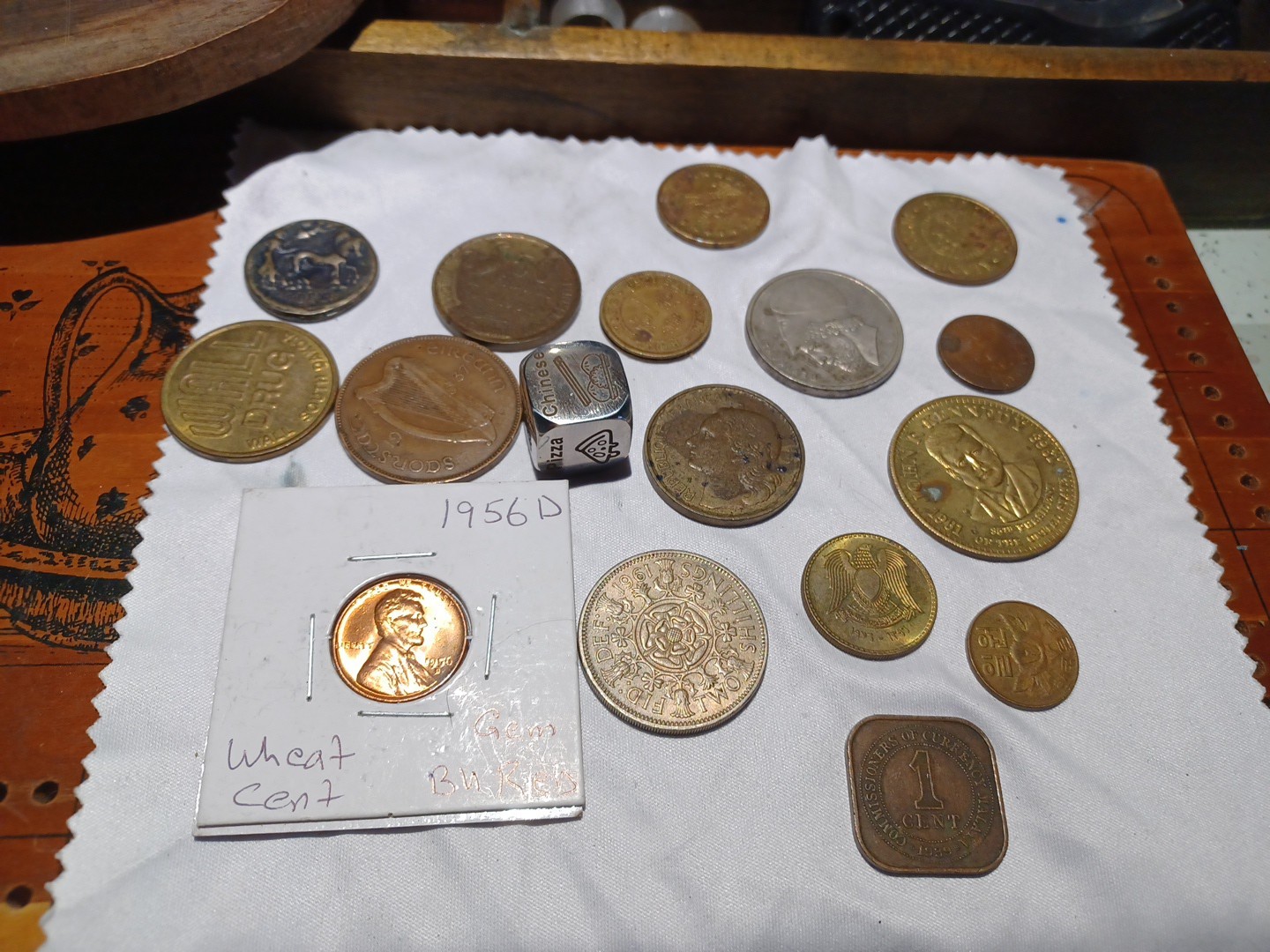 Coins, Tokens, And A Dye~