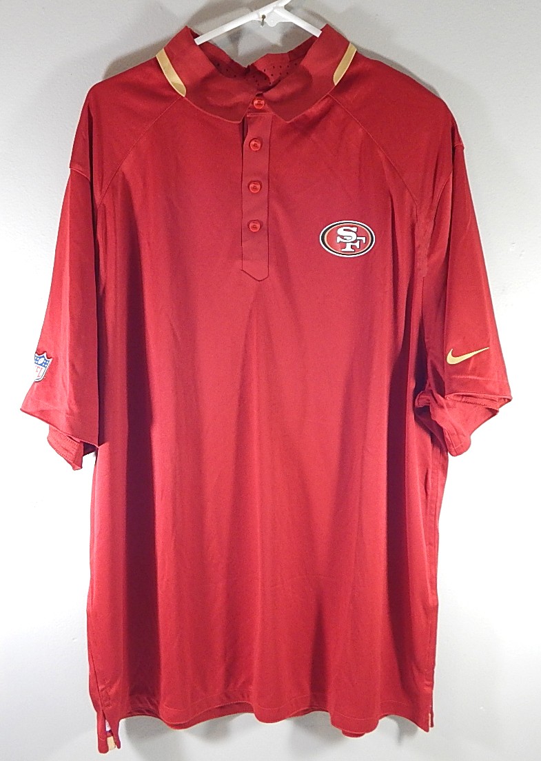 Lot of (19) San Francisco 49'ers Team Issued Golf Shirts Pants Jacket Nike L-3XL