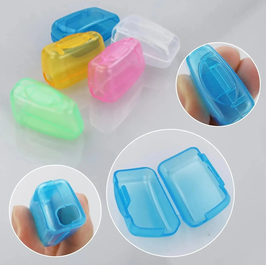 30pcs Toothbrush Head Cover Caps Travel Germproof Dustproof Protectors Set - NEW