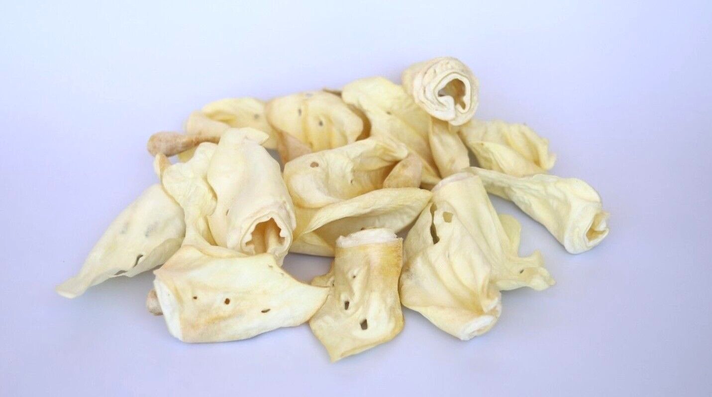 All Natural Beef Cow Ears DOG Treats in bulk Natural Flavor