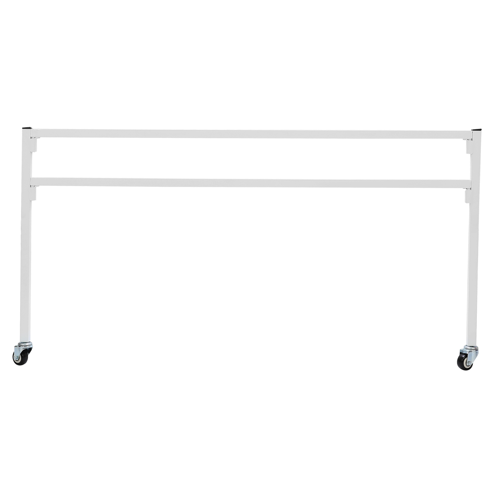 White Rolling Flood Table Stand Hydroponic Germination Trays Plants 4'x8', 4'x4'