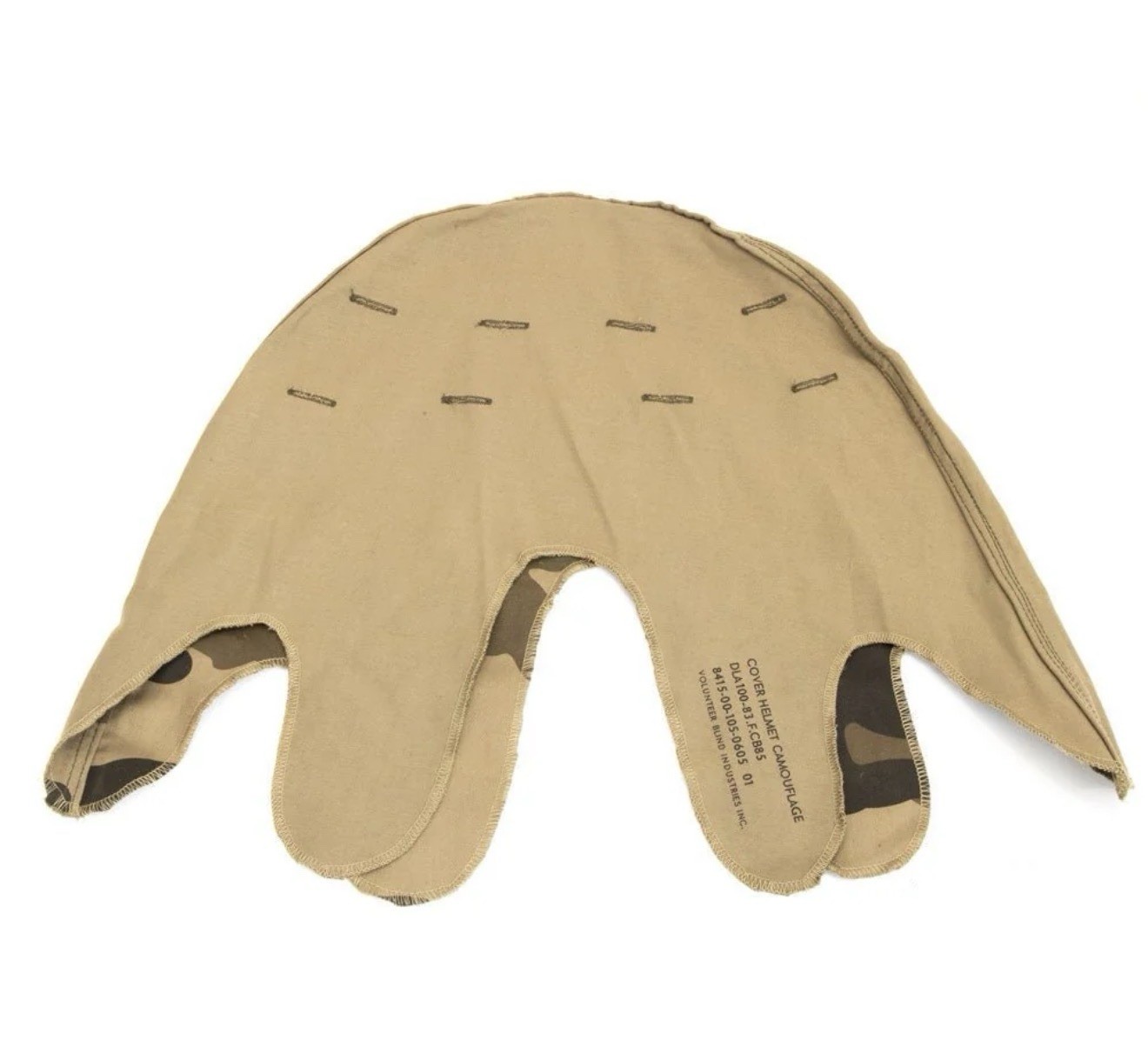 US M1 Vietnam & Post War Woodland Camouflage M-1 Helmet Cover Steel Pot M81