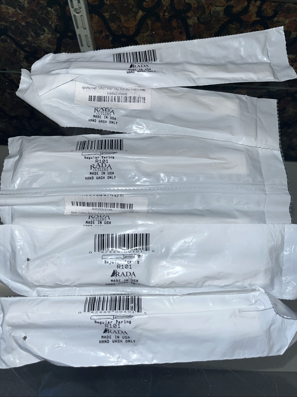 6 Pack! RADA CUTLERY R101 Regular Paring NEW FREE SHIPPING