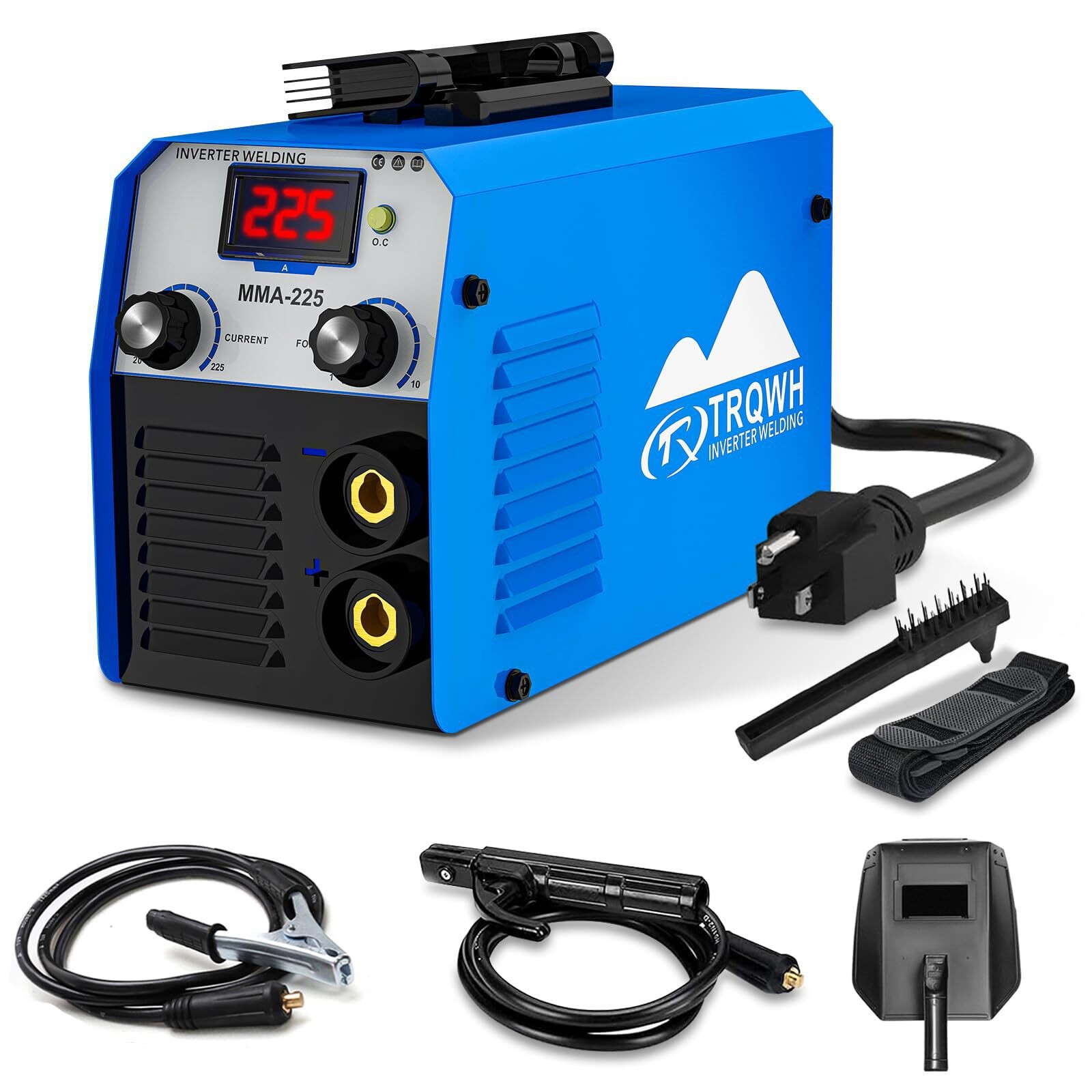 TRQWH 225A Portable Stick Welder, 110V/220V IGBT Inverter Welding Machine