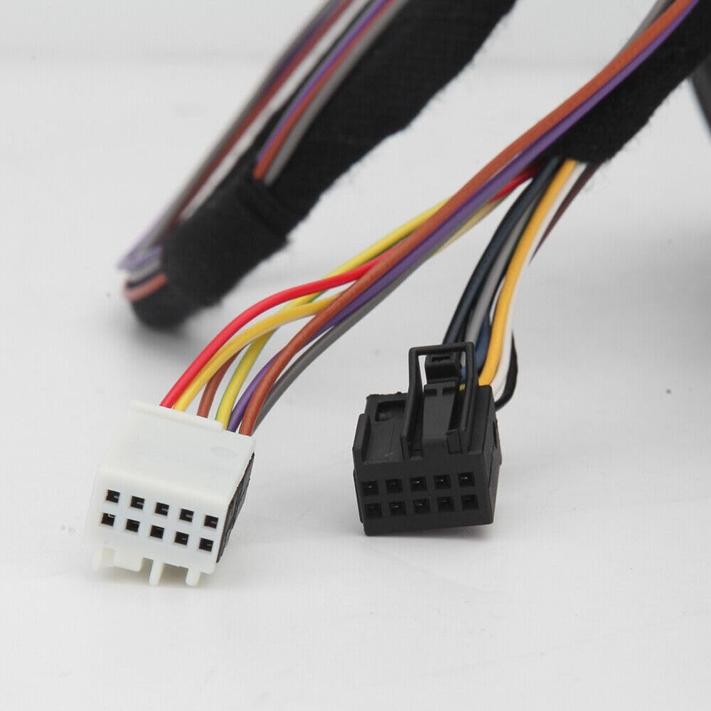 Pair Black Side Mirror Assembly For Mercedes Benz M GL Class ML63 ML350 W164