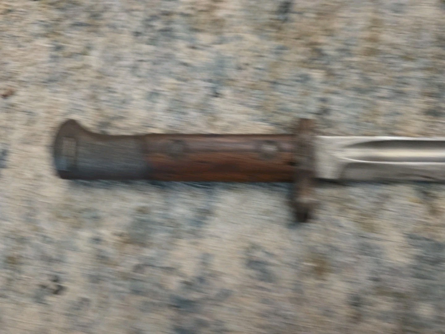 CSZ- H Bayonet & Matching Scabbard Original WWII