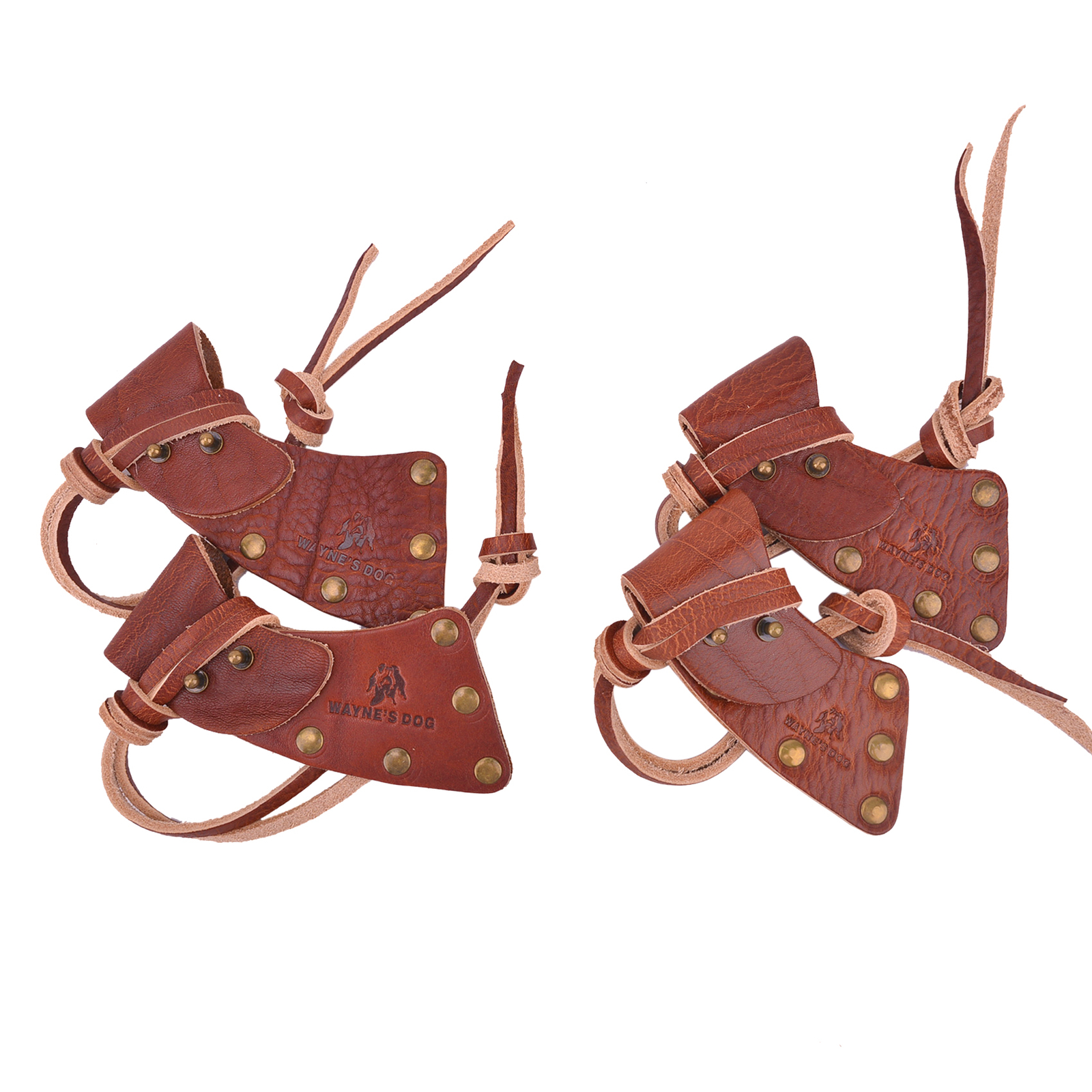 Hunting Holster Leather Axe Hatchet Blade Cover Axe Head Sheath Case in Brown