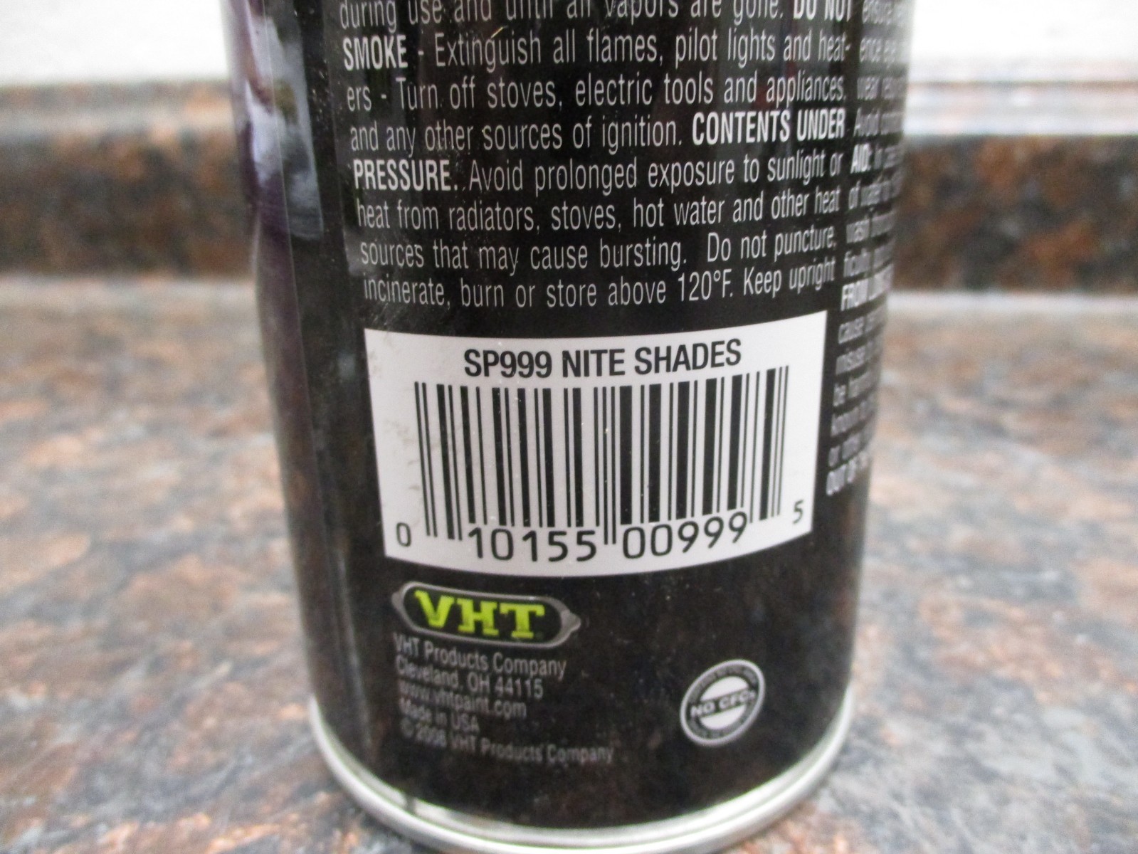 NEW VHT SP999 Nite-Shades Black Lens Tinting Paint Tint Tail Light Tinting 10oz