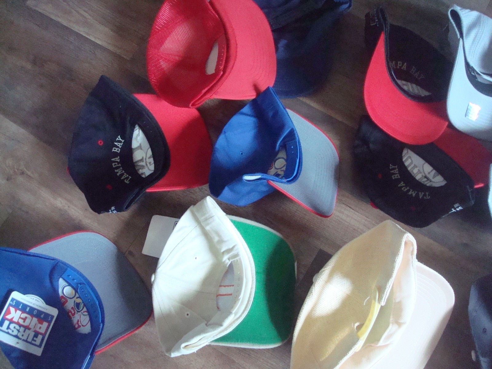 15 HATS OLYMPIC MLB NFL SPORTS SNAPBACK 90S WHOLESALE LOT HATS VINTAGE HAT CAP