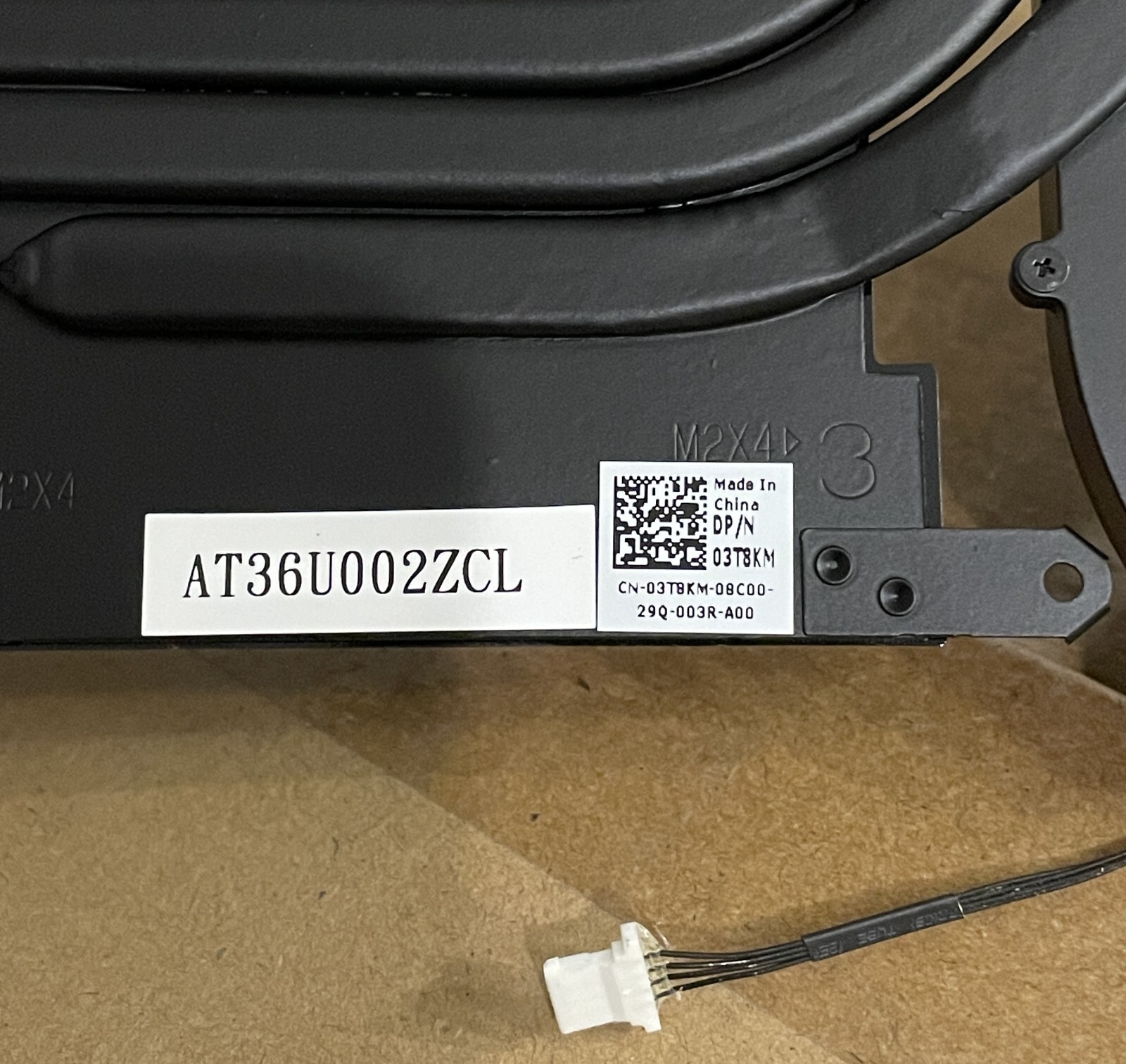 Brand New Dell Alienware m15 R6 CPU Graphics Cooling Heatsink Fan Assembly 3T8KM