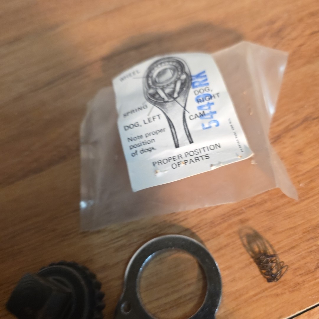 Vintage PROTO 5449 RK Ratchet Repair Kit 1/2 in.