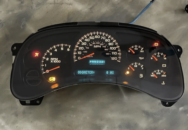 REBUILT 03-07 Silverao Sierra Tahoe Suburban Yukon OEM Gauge Cluster TRUE REMAN!