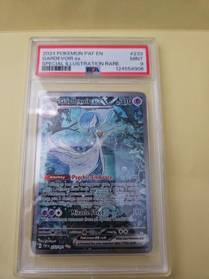 Pokemon PSA 9 Reshiram EX & PSA 9 Gardevoir EX & PSA Mew Black Star Lot