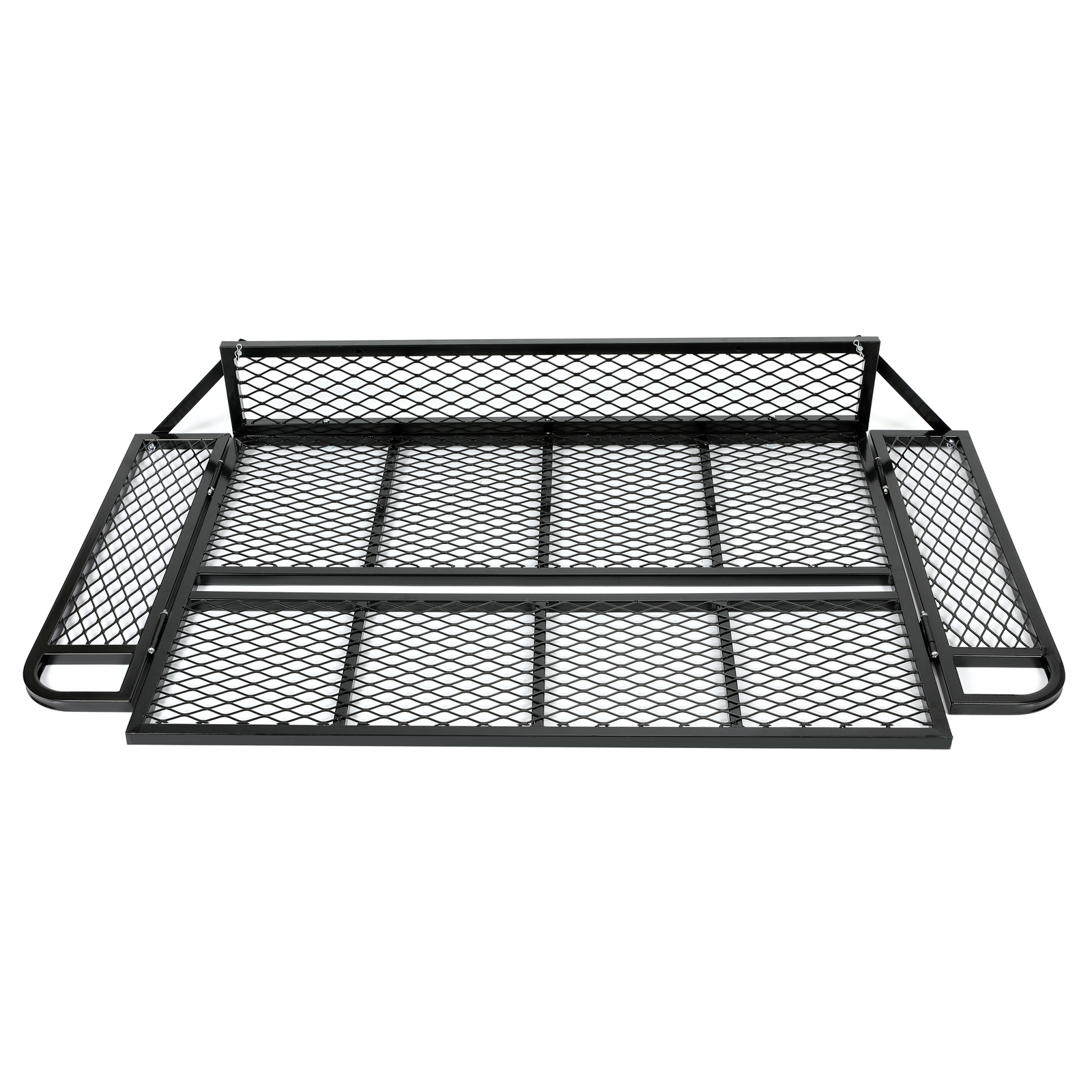 Rear Cargo Basket Rack Storage Carrier Kit For ATV Universal Steel Heavy Duty