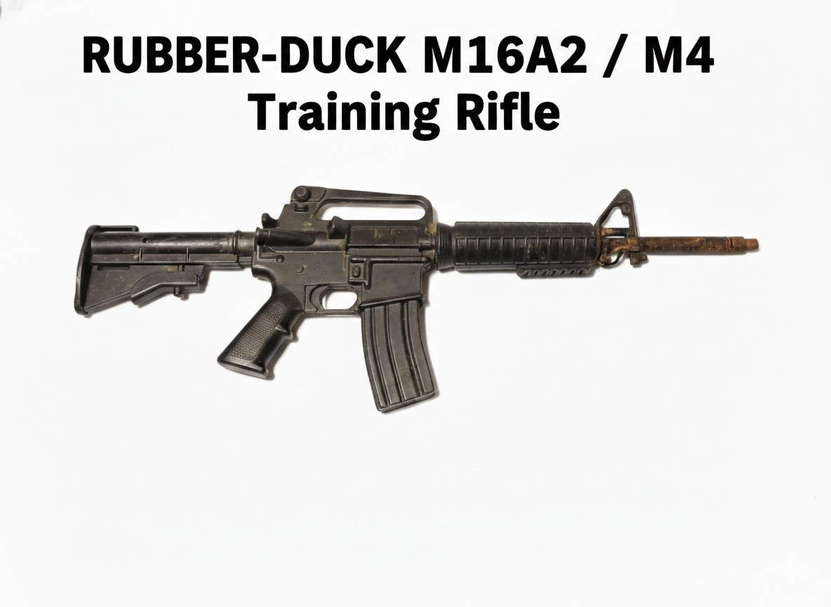 Vintage Original U.S. Army M16A2/M4 Rubber Duck Military Training Rifle RARE
