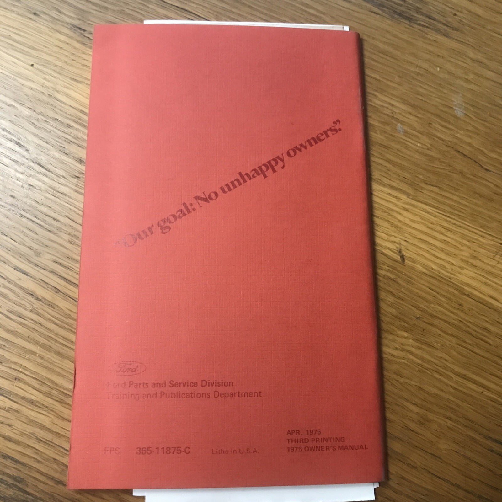 Mercury Comet Owners Manual