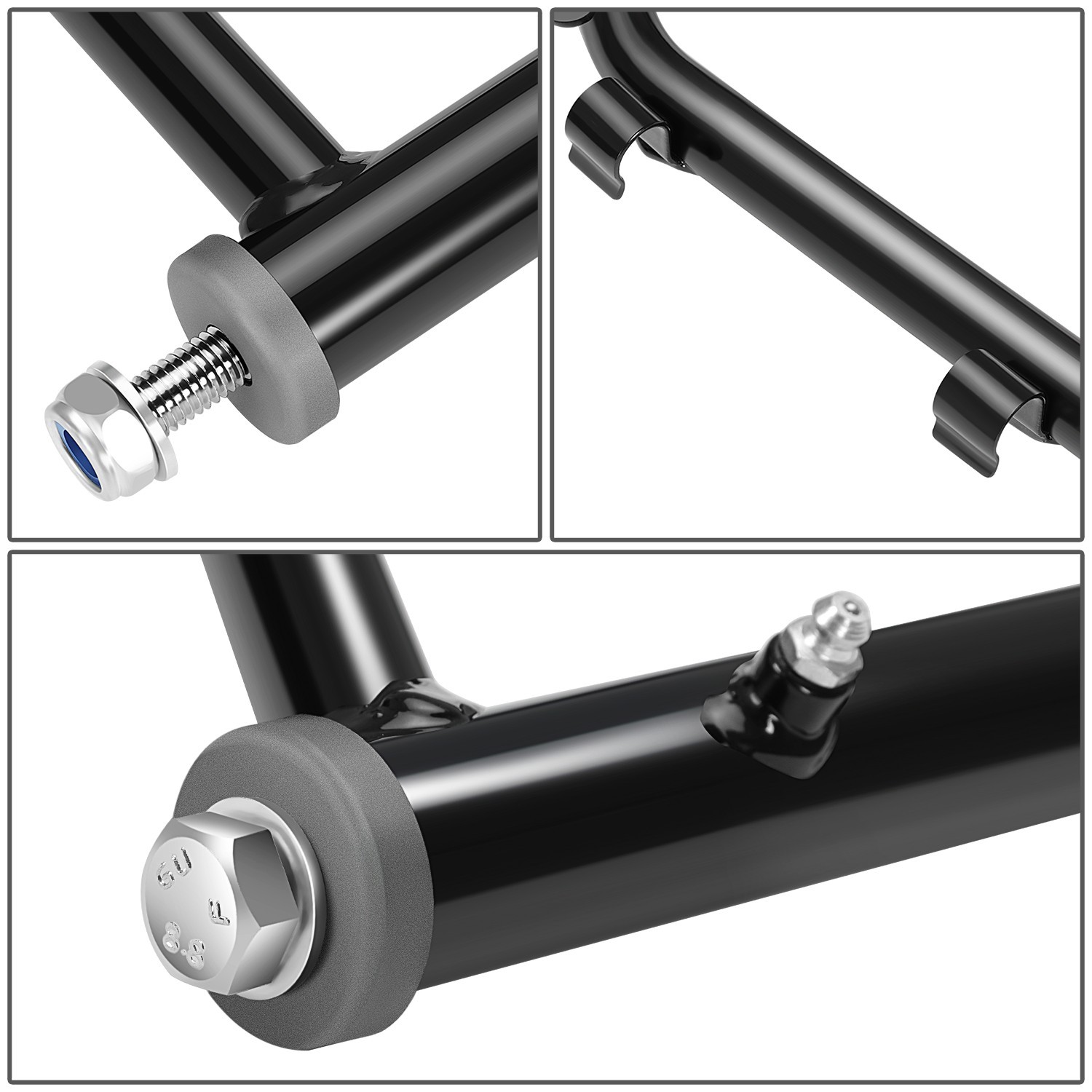 For 1991-2006 Yamaha Banshee 350 YFZ350 Front Upper Lower Control A-Arm Set