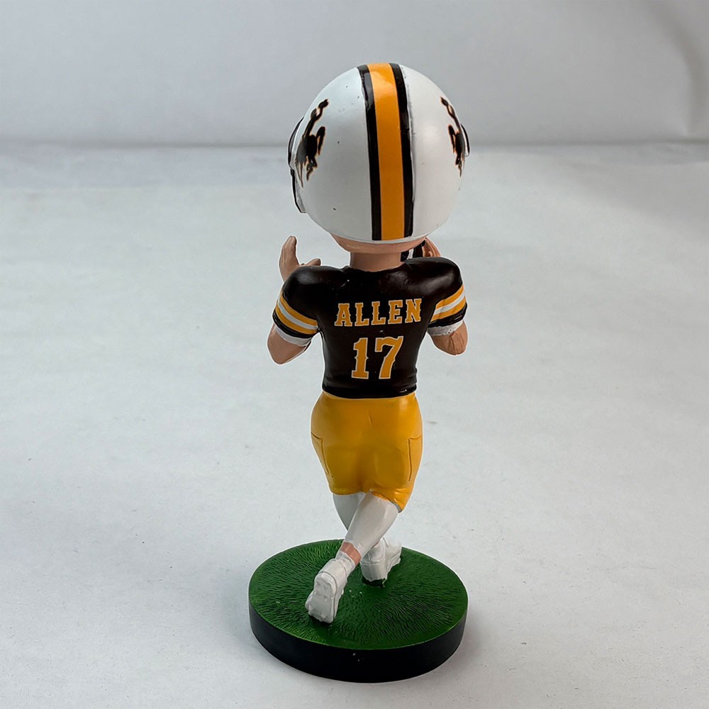 Josh Allen Wyoming Bobblehead – Jersey Retirement #17 – New in Box