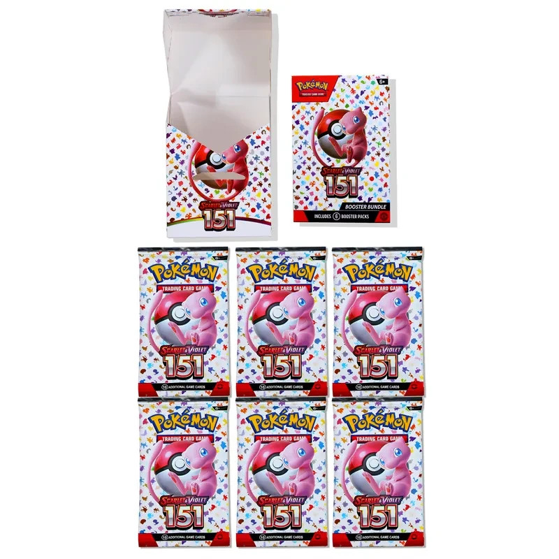 151 Style Trading Card Booster Box English Brand New Sealed (6 booster packs)