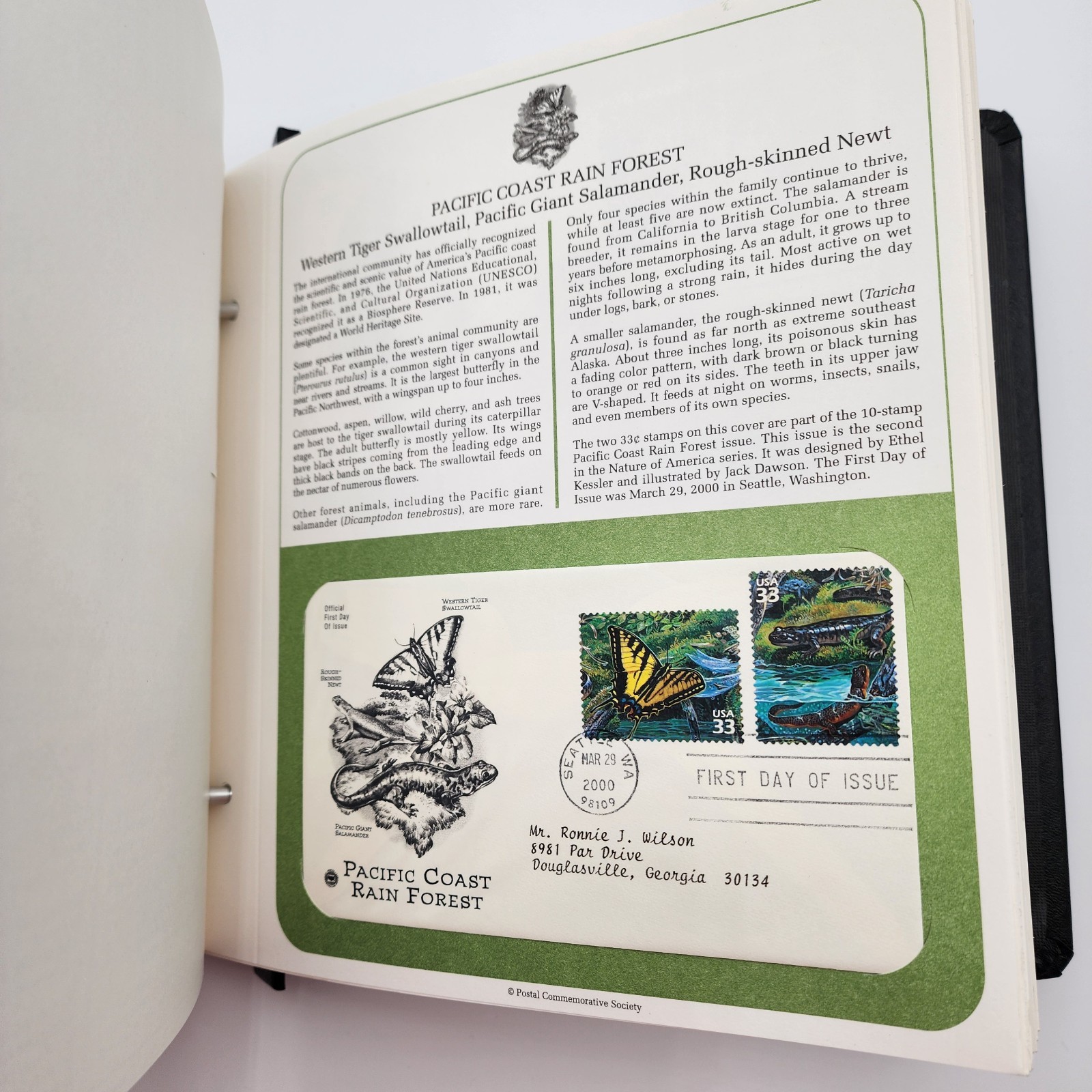 Postal Commemorative Society Complete 204 First Day Covers Binder 1999-2004 USA