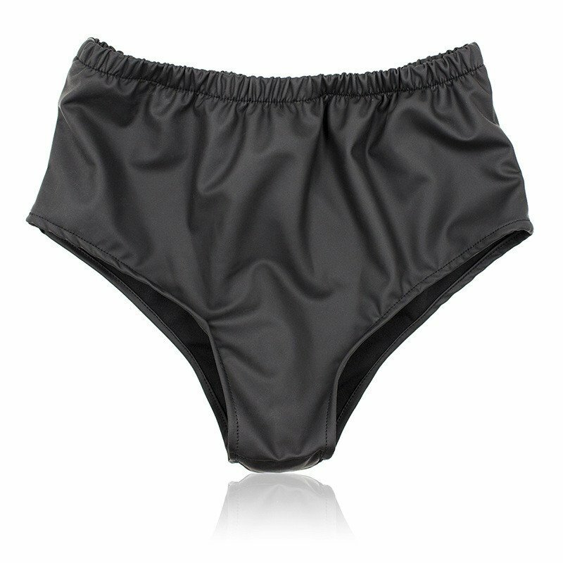 Wearable Male Men's Underwear Shorts Brief with Silicone Anal Butt Plug