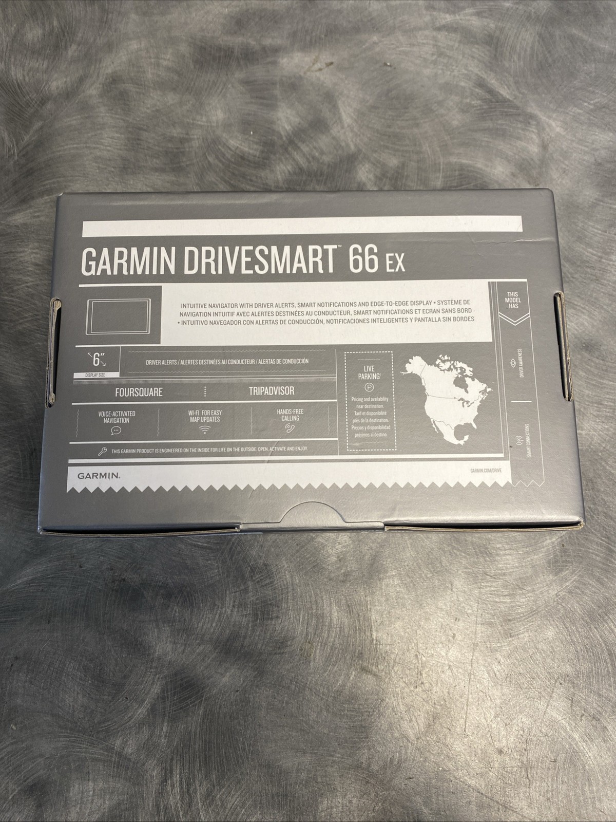 Garmin Drivesmart 66 EX 6 inch GPS Navigator - 010-02469-13